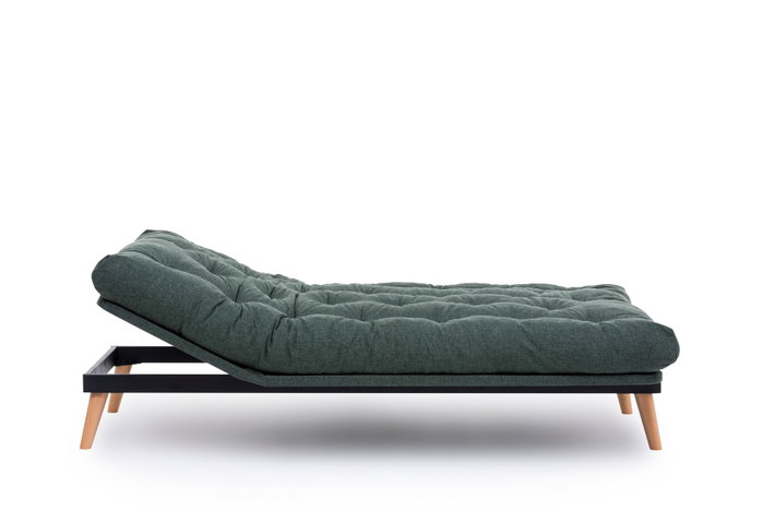 Atelier Del Sofa Saki Sofá cama de 3 plazas Verde